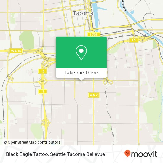 Black Eagle Tattoo, 706 S 38th St map