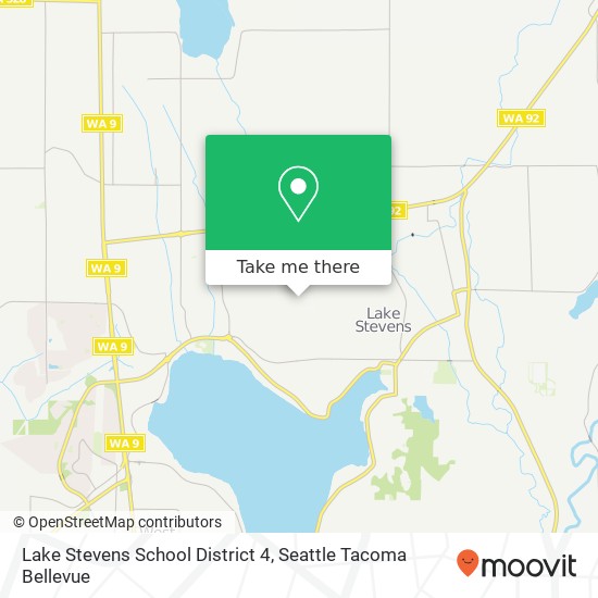 Mapa de Lake Stevens School District 4, 2908 113th Ave NE