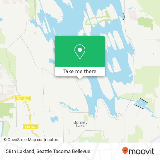 Mapa de 58th Lakland, Bonney Lake (CEDARVIEW), WA 98391