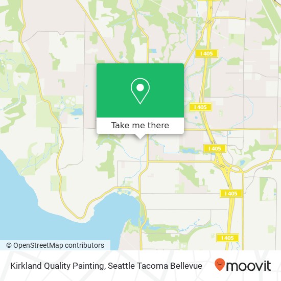 Kirkland Quality Painting, Kirkland, WA 98034 map