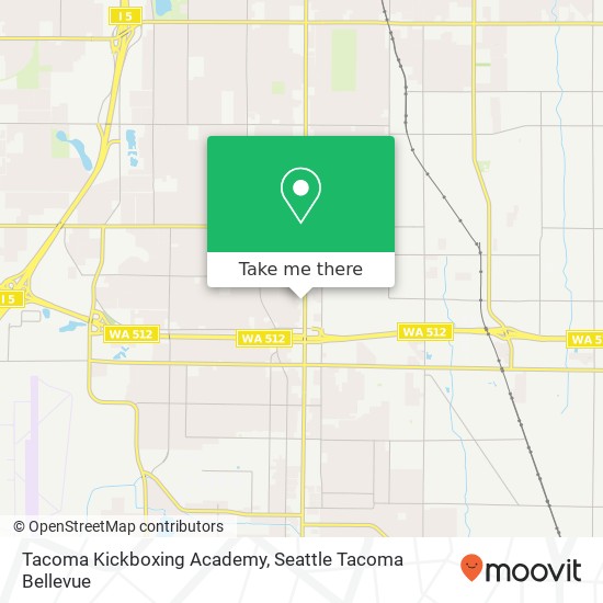 Tacoma Kickboxing Academy, 10408 Pacific Ave S map