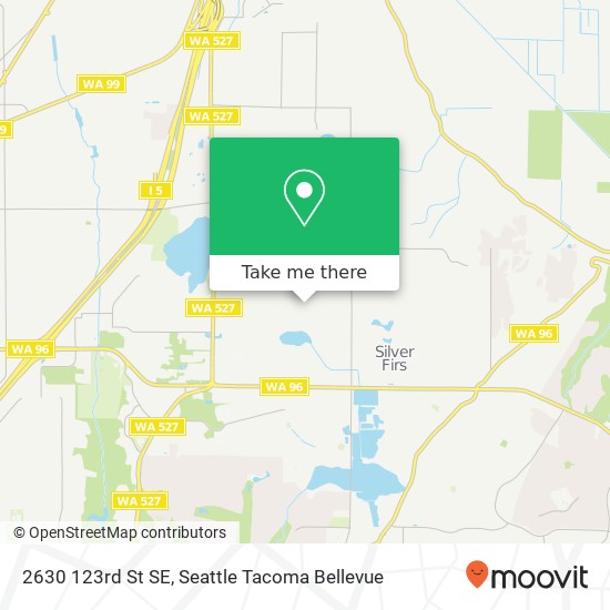 Mapa de 2630 123rd St SE, Everett, WA 98208