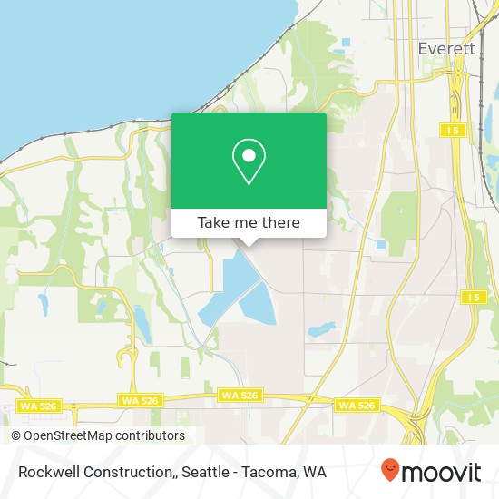 Rockwell Construction, map