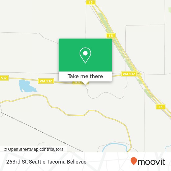 Mapa de 263rd St, Stanwood, WA 98292