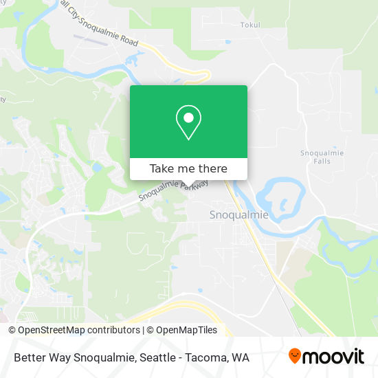 Better Way Snoqualmie map