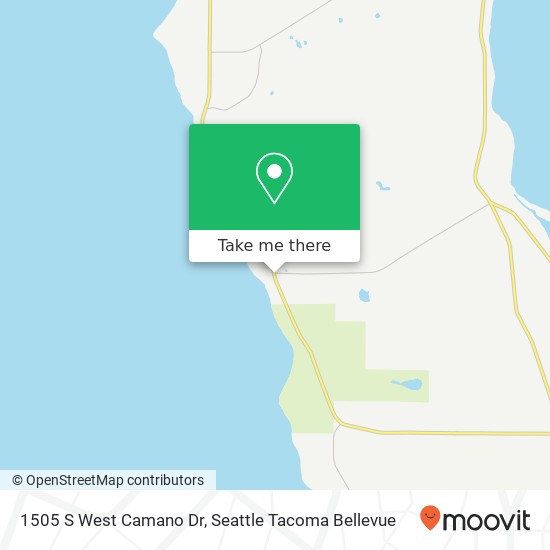 1505 S West Camano Dr, Camano Island, WA 98282 map