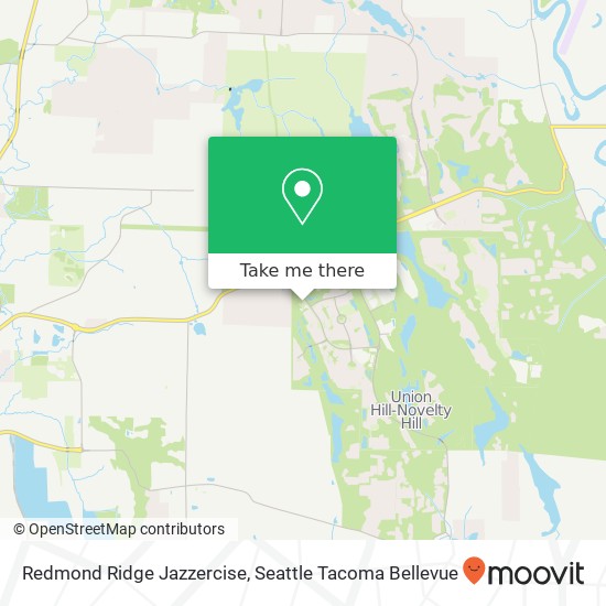 Mapa de Redmond Ridge Jazzercise, 10315 Cedar Park Cres NE