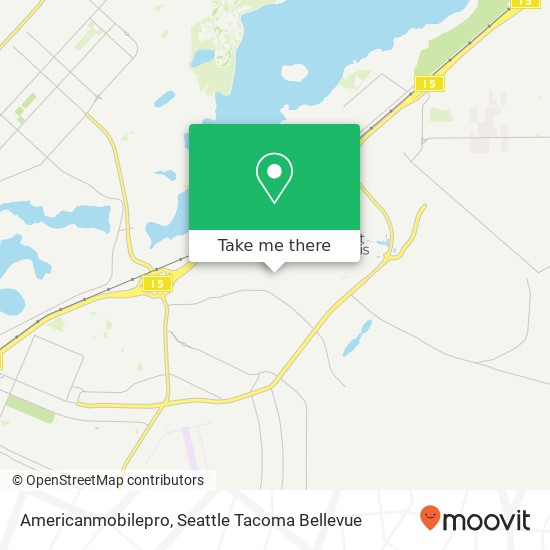 Mapa de Americanmobilepro, 60101 Discovery Ave