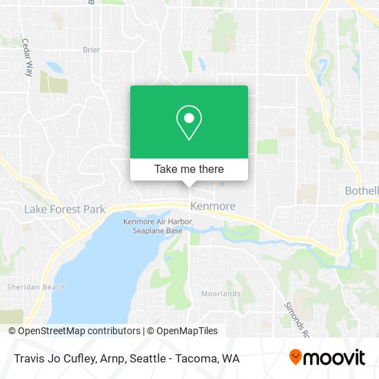 Travis Jo Cufley, Arnp map