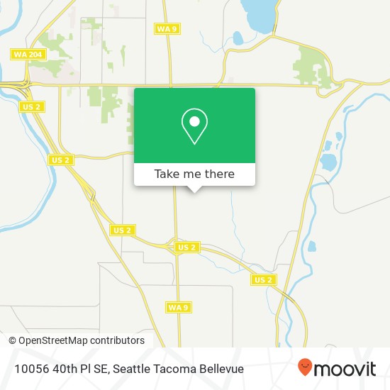 Mapa de 10056 40th Pl SE, Lake Stevens, WA 98258