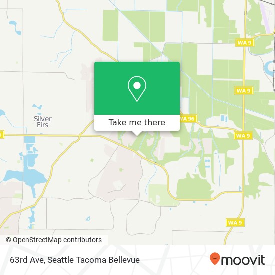 63rd Ave, Snohomish (CLEARVIEW), WA 98296 map