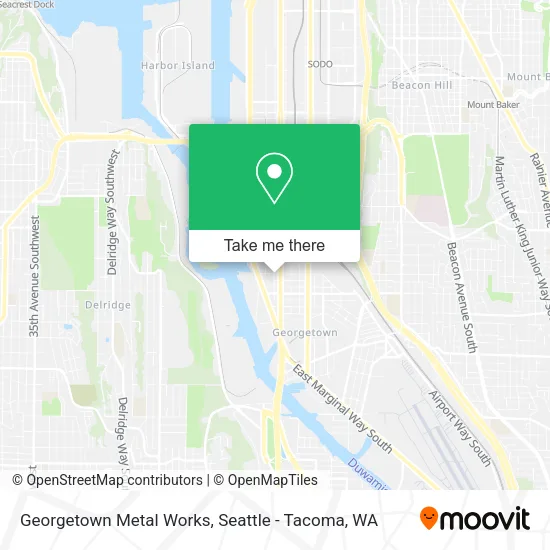 Georgetown Metal Works map