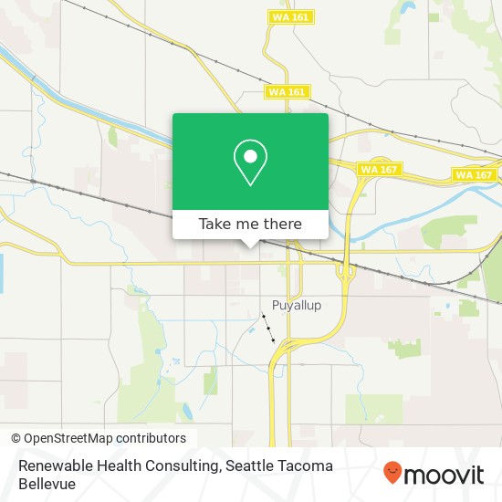 Renewable Health Consulting, W Main Ave map