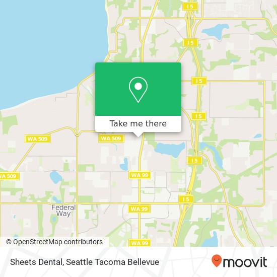 Sheets Dental, 30321 16th Ave S map