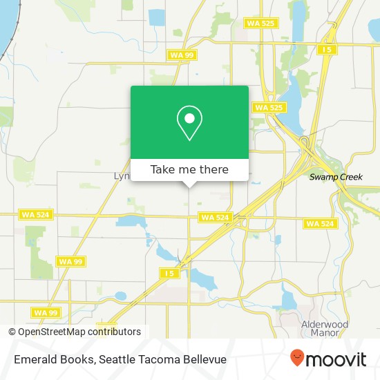 Emerald Books map