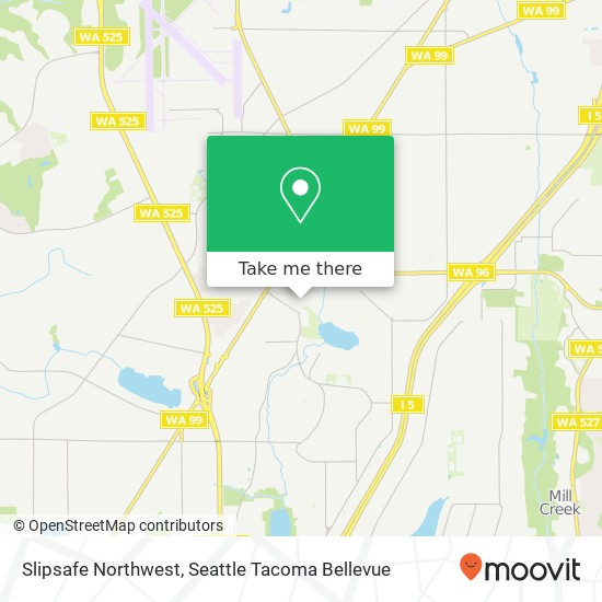 Mapa de Slipsafe Northwest, 13124 Admiralty Way