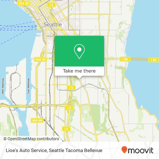 Lioe's Auto Service, 2400 Beacon Ave S map