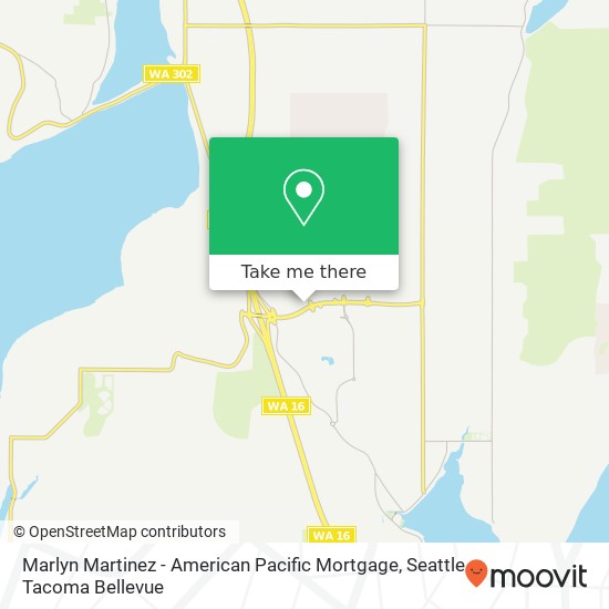 Mapa de Marlyn Martinez - American Pacific Mortgage, 5151 Borgen Blvd
