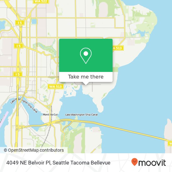 4049 NE Belvoir Pl, Seattle, WA 98105 map