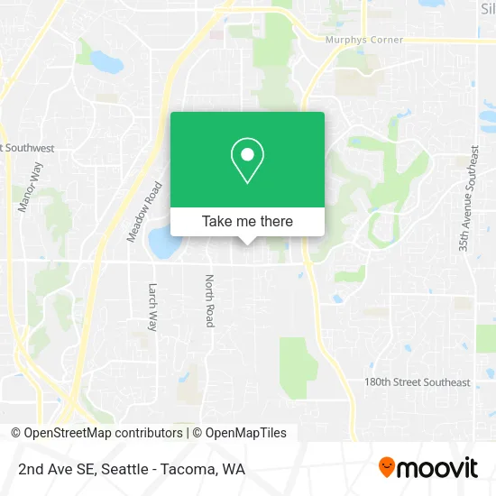 2nd Ave SE map