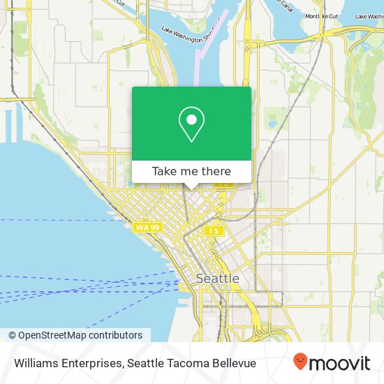 Mapa de Williams Enterprises, 1000 Lenora St