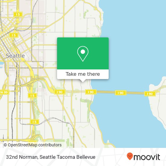 Mapa de 32nd Norman, Seattle, WA 98144