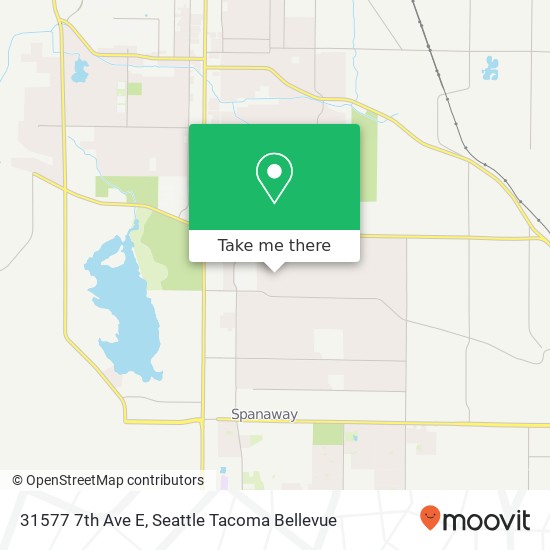 Mapa de 31577 7th Ave E, Tacoma, WA 98445