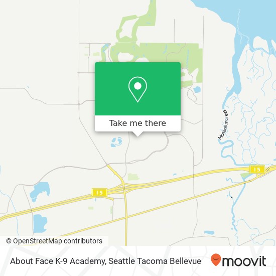 About Face K-9 Academy, 8450 30th Ave NE map