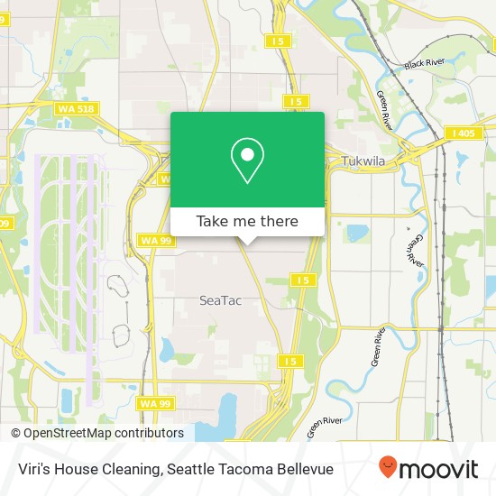 Viri's House Cleaning, S 170th St map