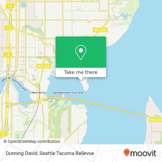Mapa de Dunning David, 4225 NE 33rd St