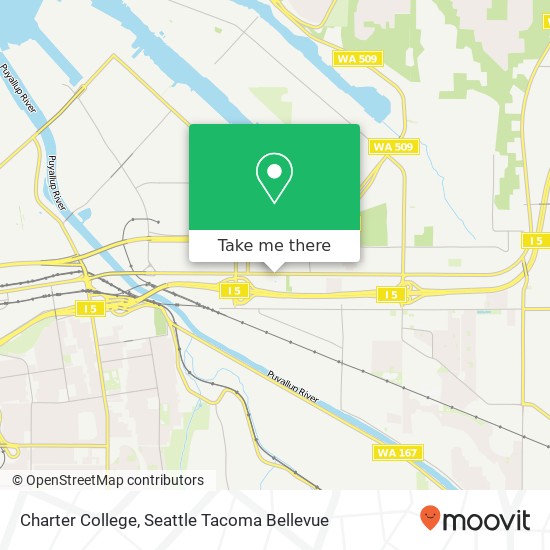 Charter College, 3700 Pacific Hwy E map