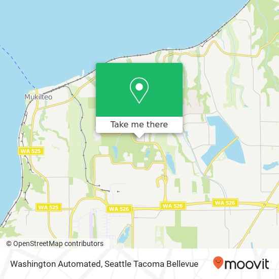 Washington Automated map