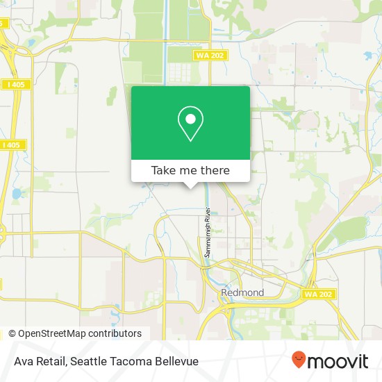 Ava Retail, 15236 NE 95th St map