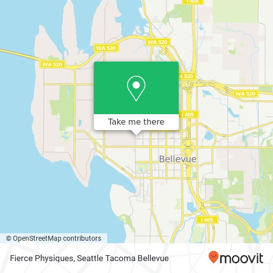 Fierce Physiques, 100th Ave NE map