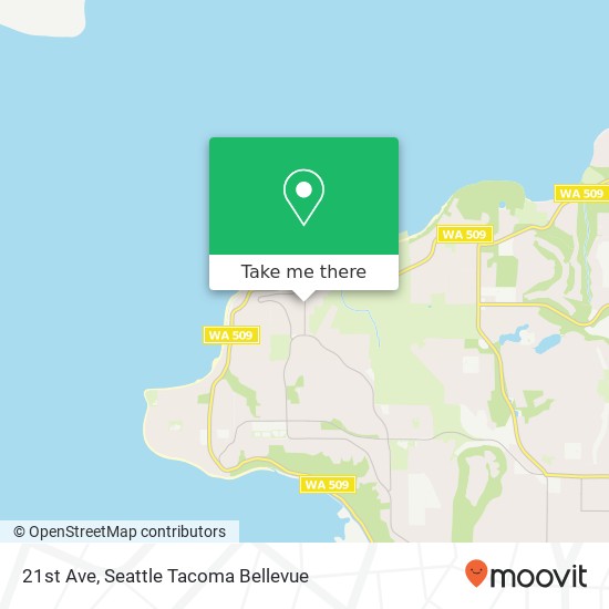 Mapa de 21st Ave, Tacoma, WA 98422