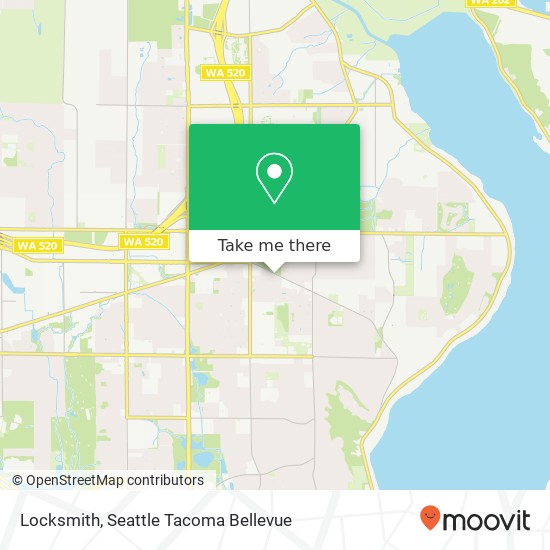 Locksmith, 15861 Northup Way map