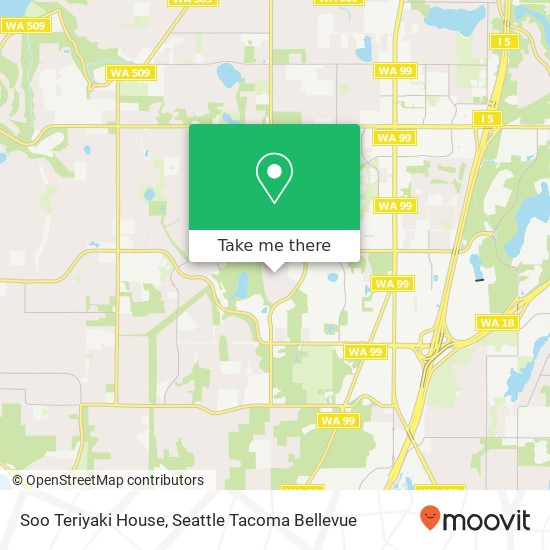 Mapa de Soo Teriyaki House, 103 S 340th St