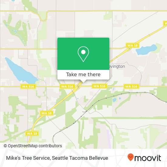 Mike's Tree Service, SE 271st St map