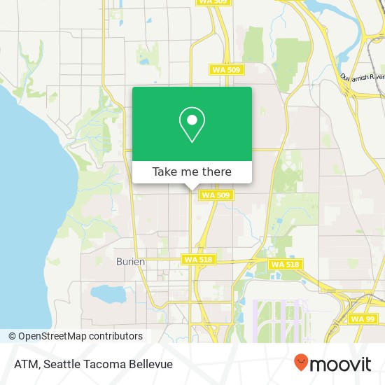 Mapa de ATM, 13456 1st Ave S