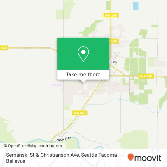 Semanski St & Christianson Ave map