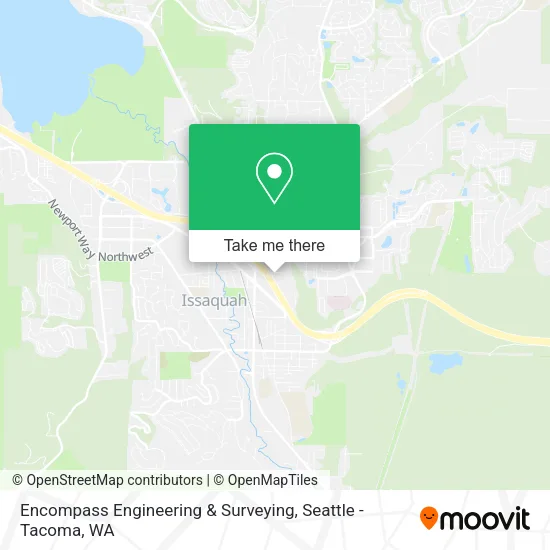 Mapa de Encompass Engineering & Surveying