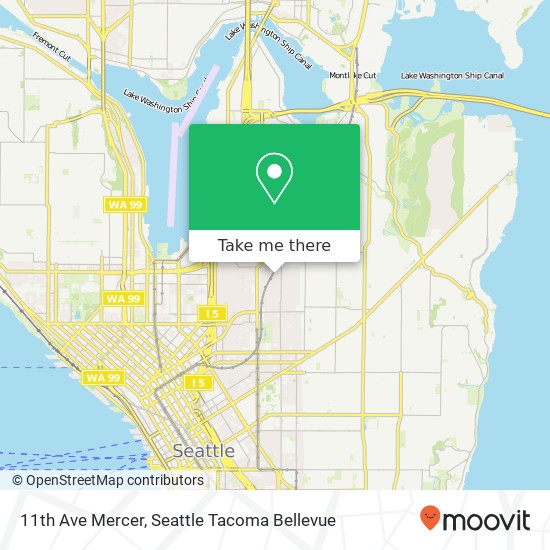 11th Ave Mercer, Seattle, WA 98102 map
