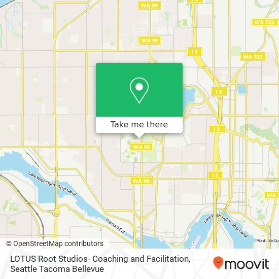 LOTUS Root Studios- Coaching and Facilitation, Seattle, WA 98103 map