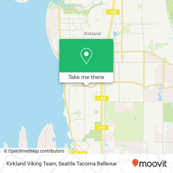 Kirkland Viking Team, 10827 NE 68th St map