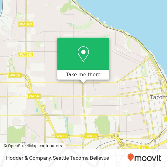 Mapa de Hodder & Company, 3518 6th Ave