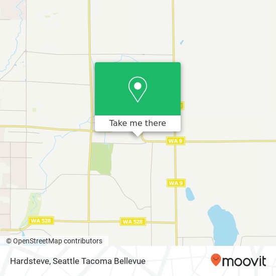 Mapa de Hardsteve, 8529 79th Ave NE