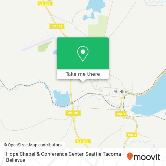 Hope Chapel & Conference Center map