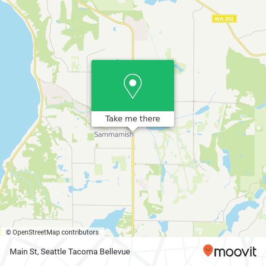 Mapa de Main St, Sammamish, WA 98075