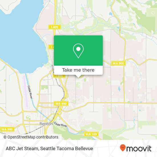 ABC Jet Steam, Ferndale Cir NE map