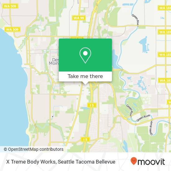 X Treme Body Works, 23608 30th Ave S map